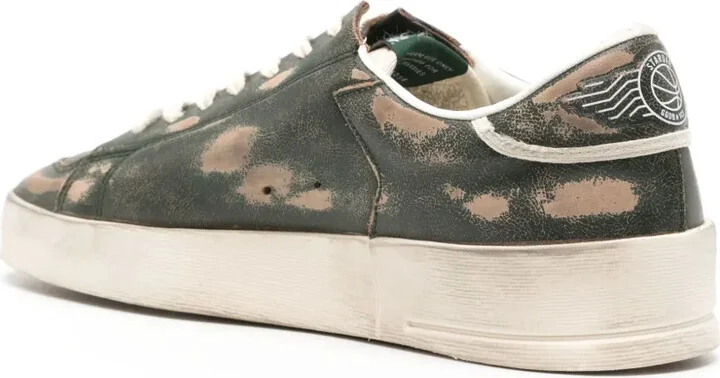 Stardan distressed leather sneakers - Image 3