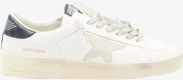 Stardan Distressed Leather Sneakers
