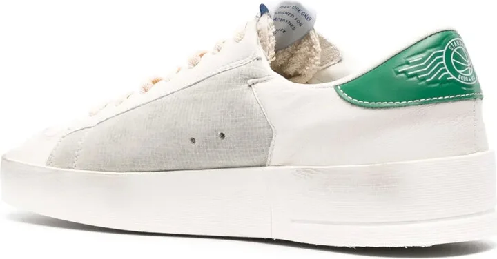 Stardan distressed star-appliqué sneakers - Image 3