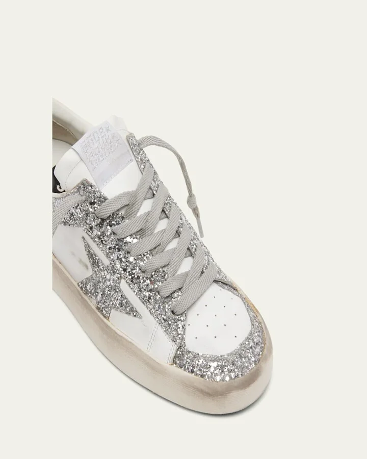 Stardan Glitter Low-Top Sneakers - Image 6