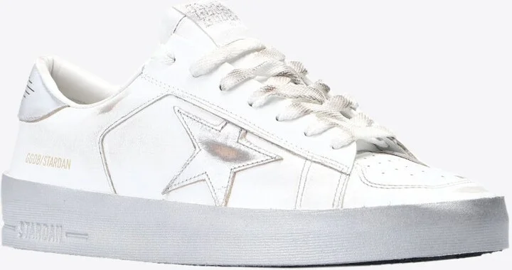 Stardan Low-Top Sneakers with Laminated Star - Image 2