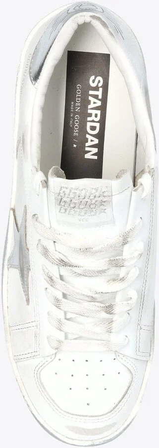 Stardan Low-Top Sneakers with Laminated Star - Image 3