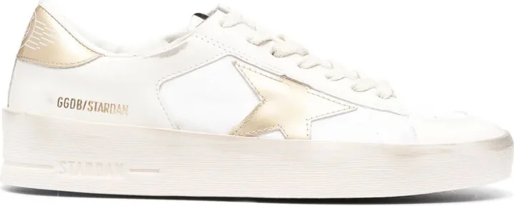 Stardan metallic-trim sneakers