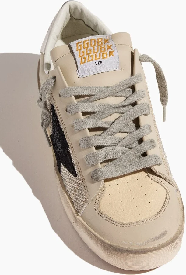 Stardan Sneaker in Sand/Light Silver/Black/White - Image 4