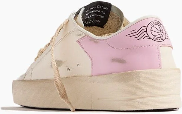 Stardan Sneaker in White/Orchid Pink - Image 3