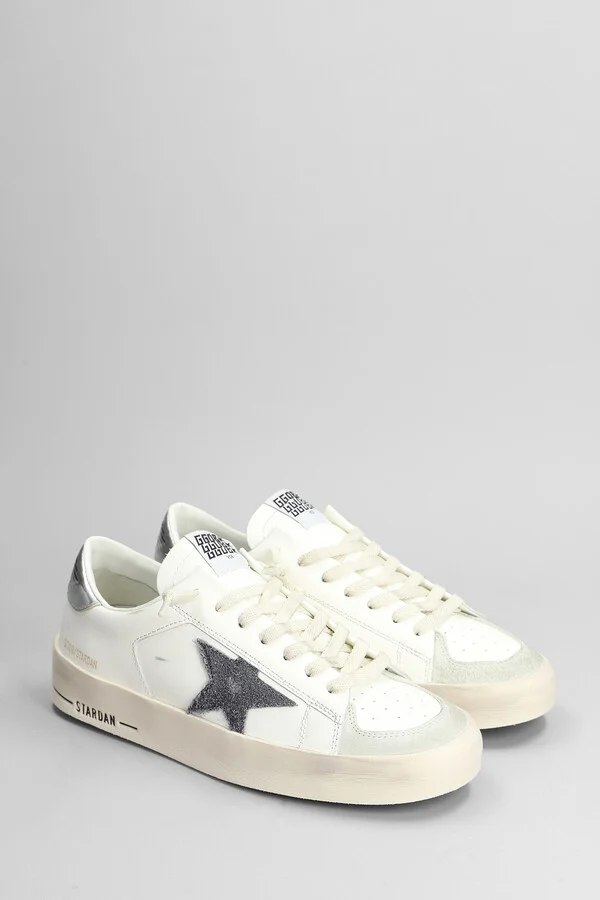 Stardan Sneakers In White Leather - Image 2