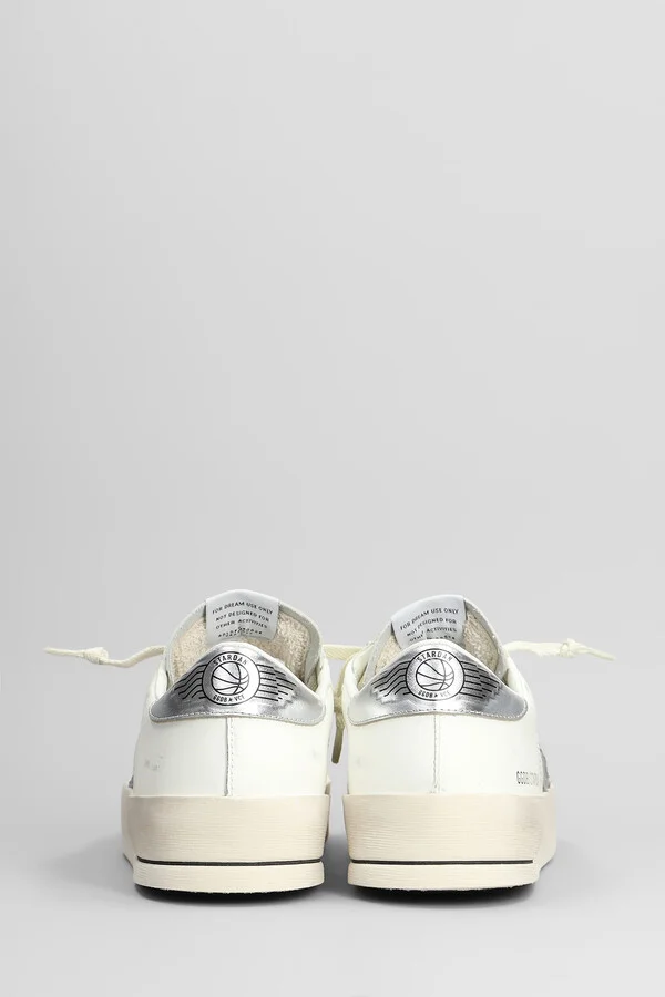Stardan Sneakers In White Leather - Image 4