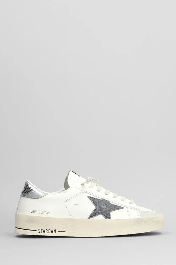Stardan Sneakers In White Leather