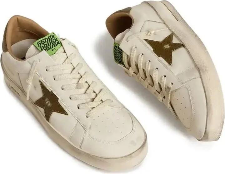 Stardan Star-Patch Leather Sneakers - Image 2