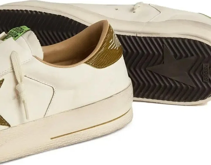 Stardan Star-Patch Leather Sneakers - Image 4