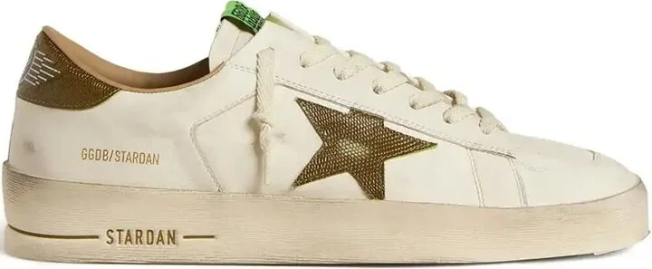 Stardan Star-Patch Leather Sneakers
