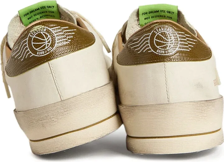 Stardan star-printed leather sneakers - Image 3