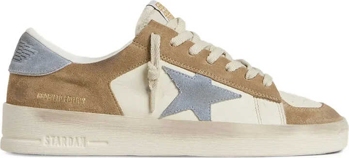 Stardan suede star-emblazoned sneakers