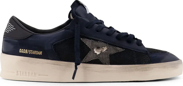 Stardan Under Net Star Low-top Leather Sneakers
