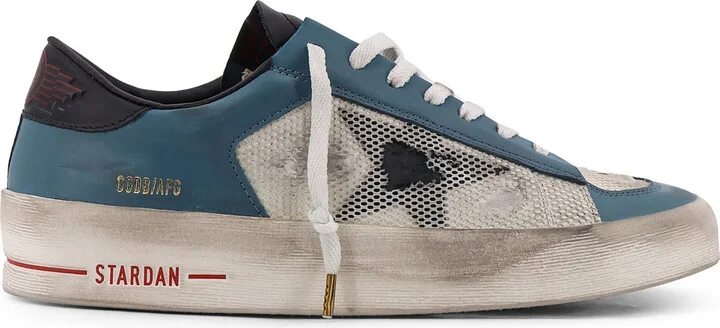 Stardan Under Net Star Low-top Leather Sneakers