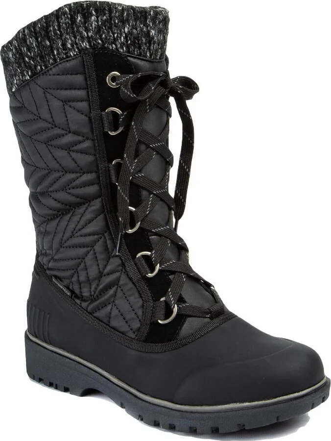 Stark Womens Thermal Leather Waterproof & Weather Resistant