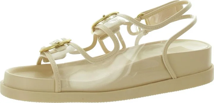 Starla Womens Woven Strappy Ankle Strap