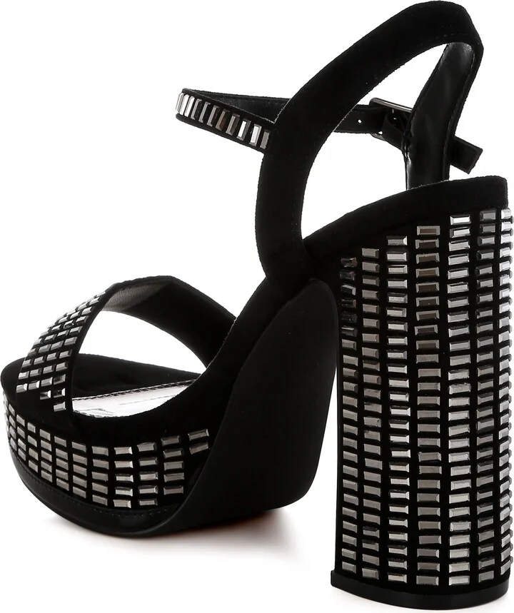 Starlet Rhinestone Platform Sandal - Image 2