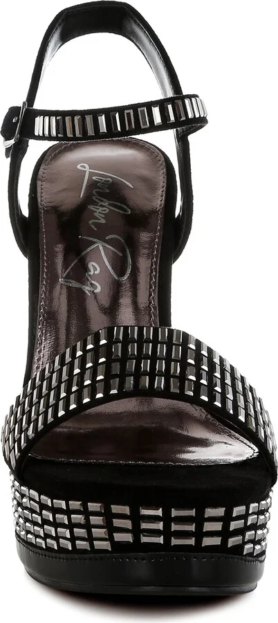 Starlet Rhinestone Platform Sandal - Image 3