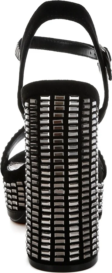 Starlet Rhinestone Platform Sandal - Image 4