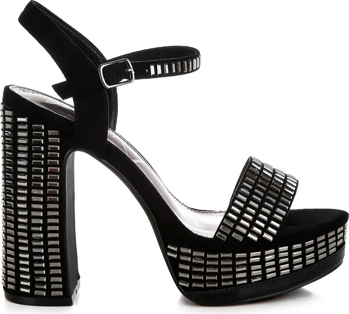 Starlet Rhinestone Platform Sandal - Image 5