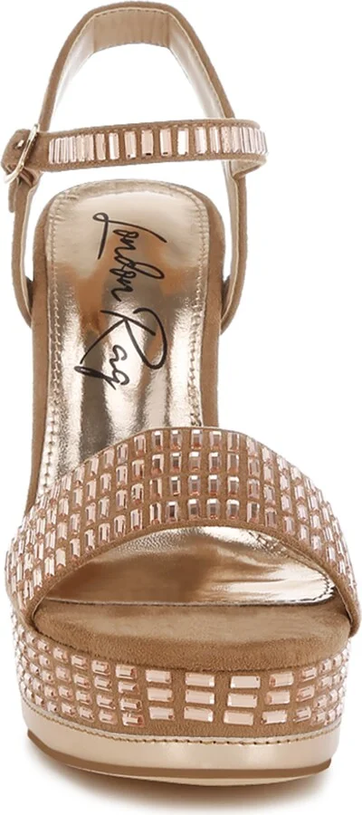 Starlet Rhinestone Platform Sandal - Image 11