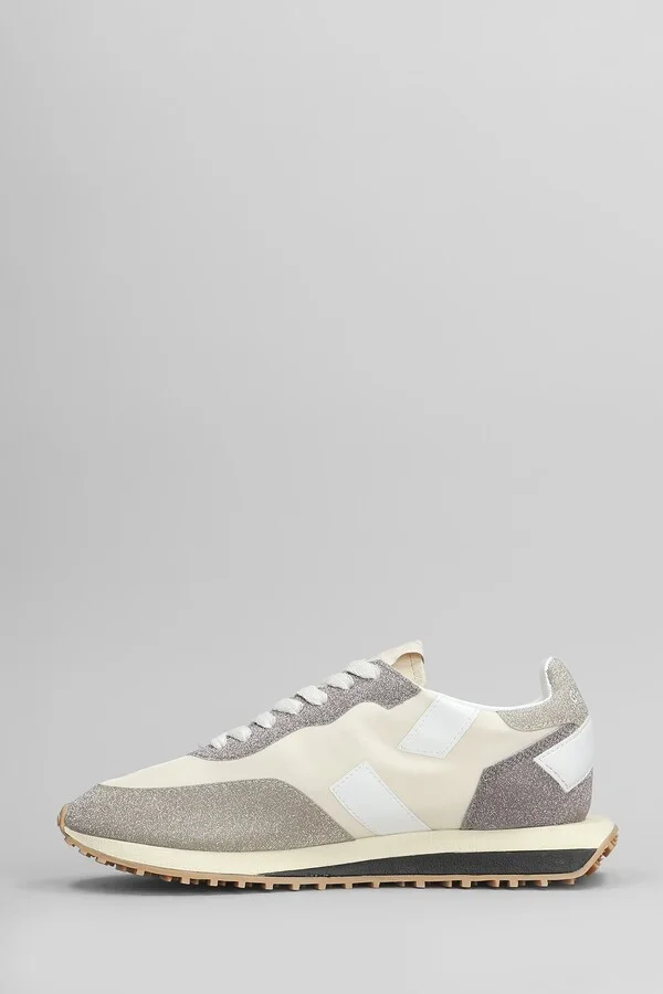 Starlight Sneakers In Beige Fabric - Image 3