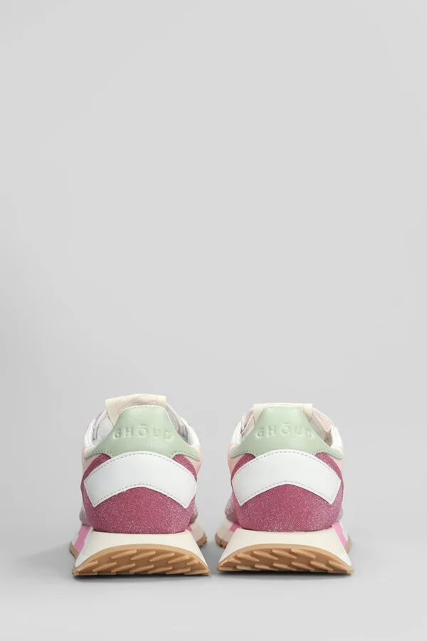 Starlight Sneakers In Rose-pink Fabric - Image 4