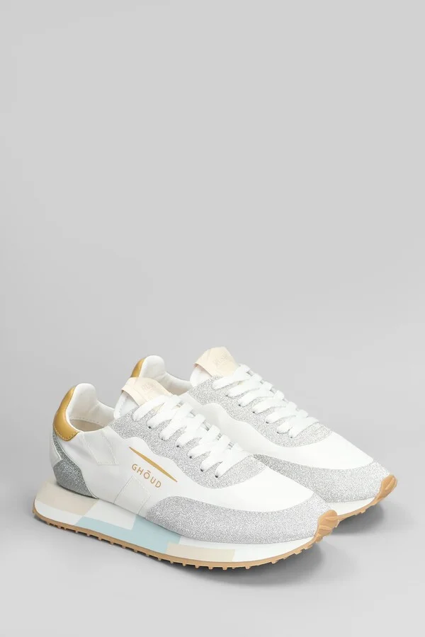 Starlight Sneakers In White Fabric - Image 2