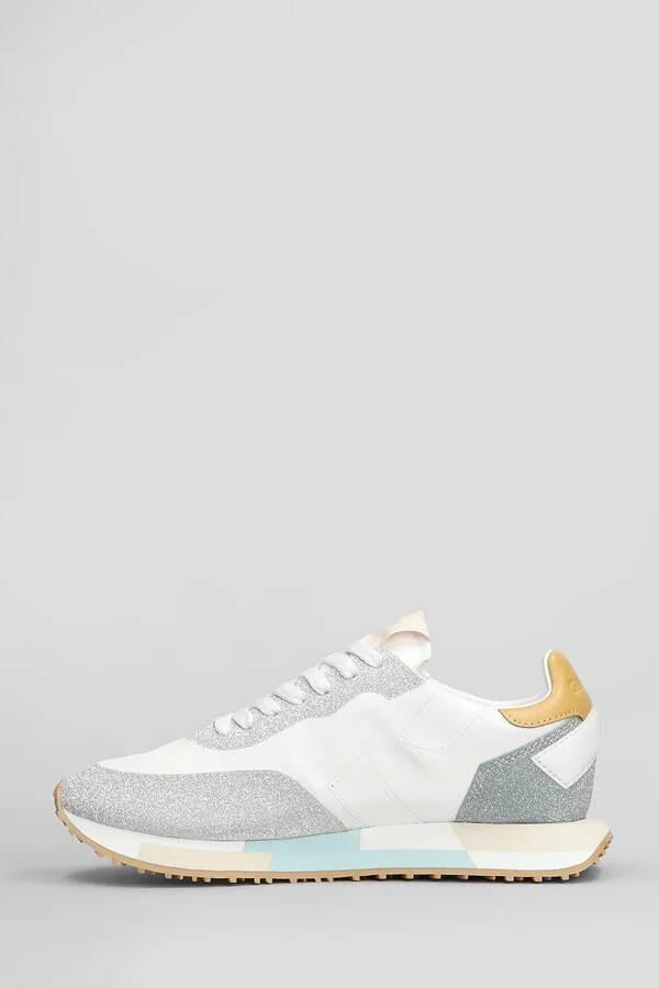 Starlight Sneakers In White Fabric - Image 3