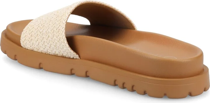 Starr Woven Platform Slide Sandal - Image 2