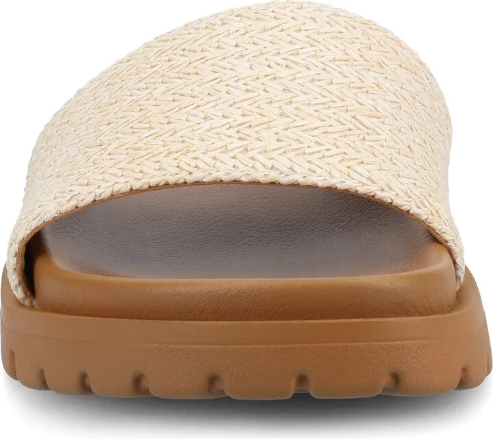 Starr Woven Platform Slide Sandal - Image 3