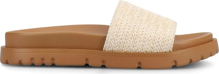 Starr Woven Platform Slide Sandal - Image 4