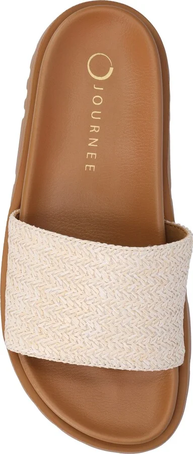 Starr Woven Platform Slide Sandal - Image 5
