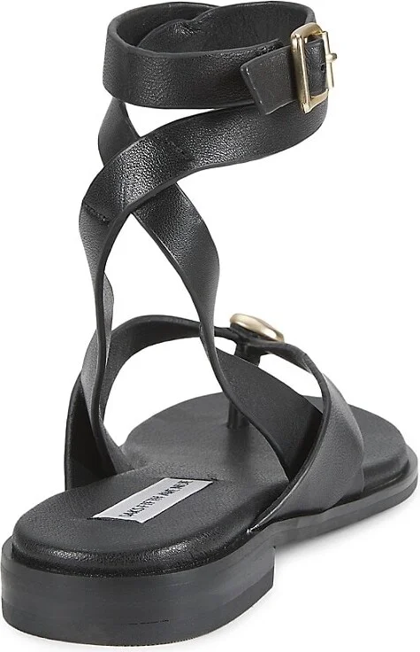 Starry Leather Sandals - Image 3