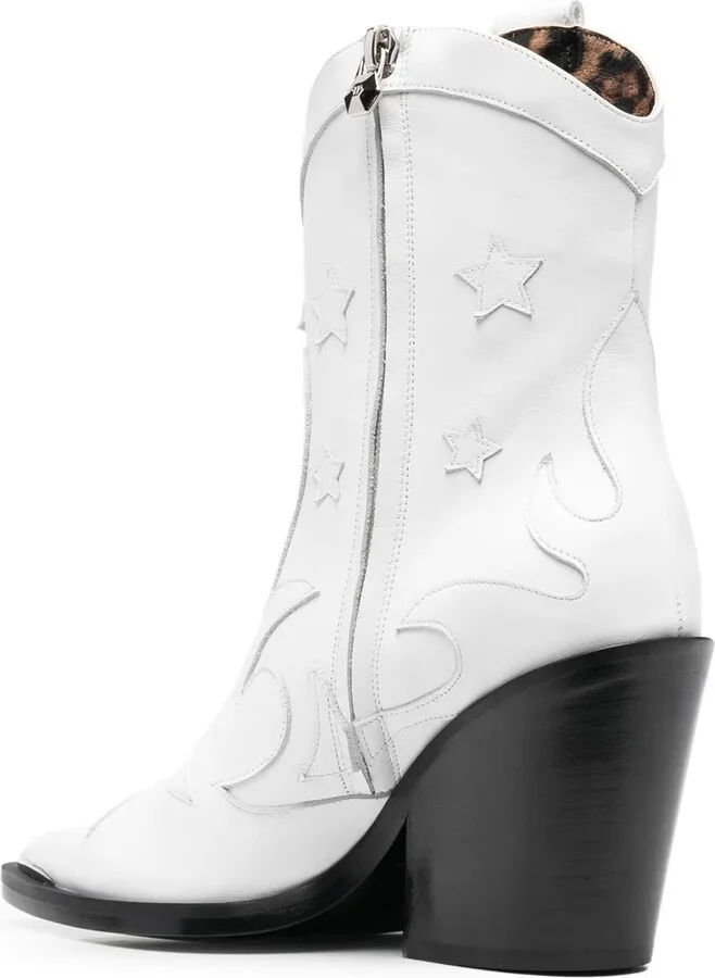 Stars-Detail Cowboy Boots - Image 3