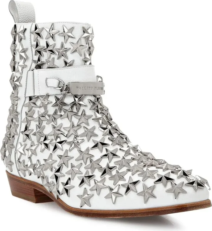 Stars leather boots - Image 2