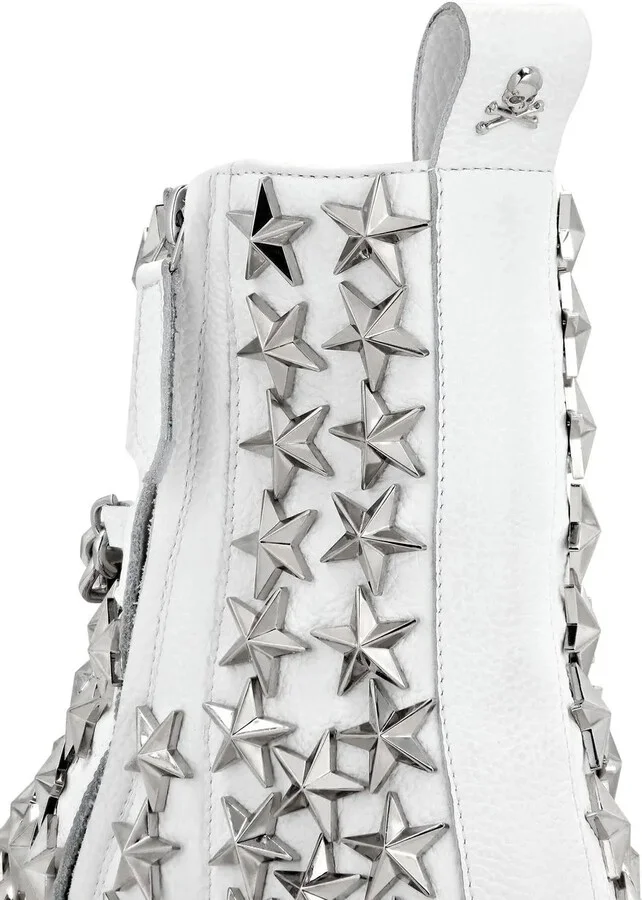 Stars leather boots - Image 4