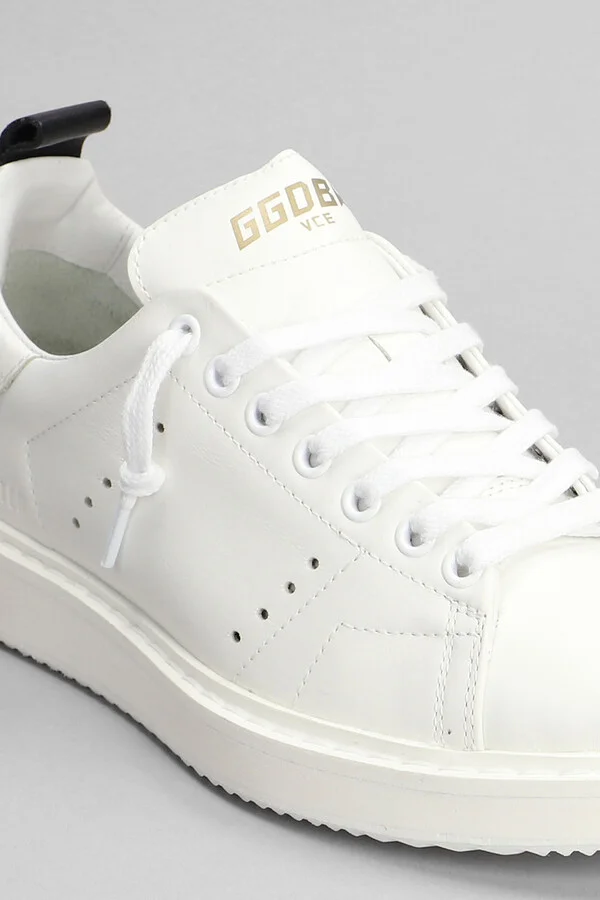Starter Sneakers In White Leather - Image 5