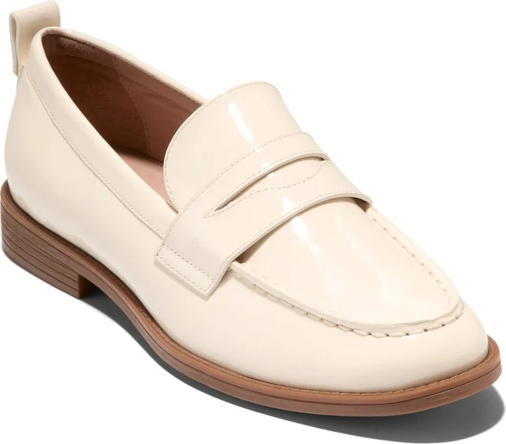 IVORY PATENT LEATHER