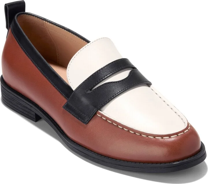 CUOIO/ WHITE/ BLACK LEATHER