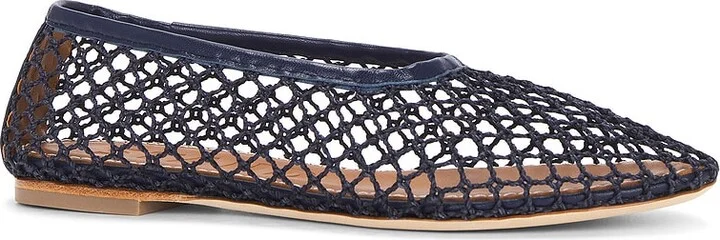 Staud Alba Ballet Flat in Black - Image 2