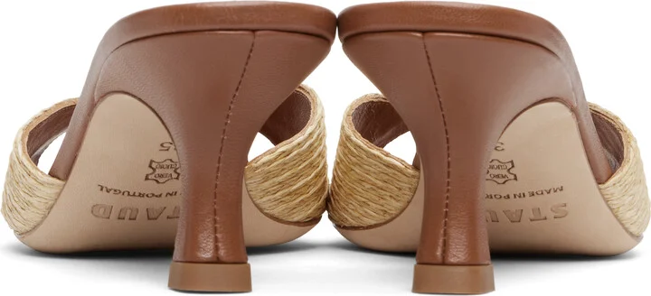 Staud Beige Brigitte Mule Sandals - Image 2