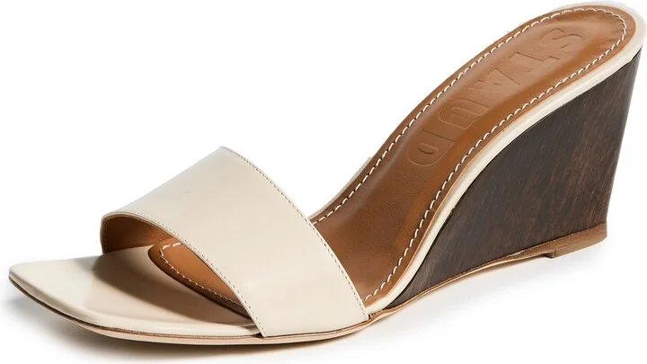 STAUD Billie Wedge Sandals