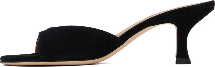 Staud Black Brigitte Mules - Image 3