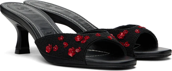 Staud Black Brigitte Mules - Image 4