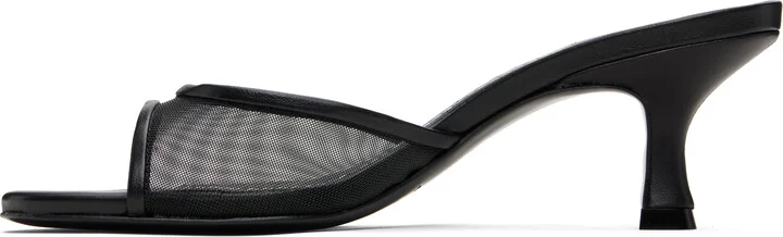 Staud Black Brigitte Mules - Image 3