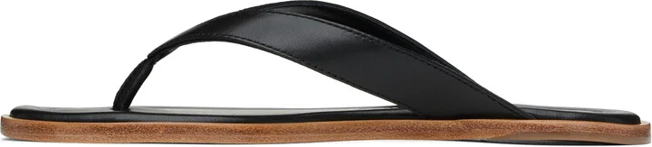 Staud Black Dante Thong Sandals - Image 3