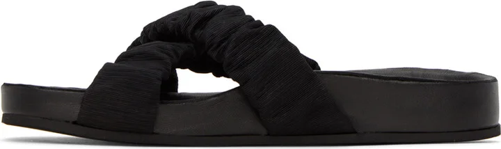 Staud Black Michel Sandals - Image 3