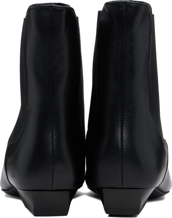 Staud Black Wally Chelsea Boots - Image 2